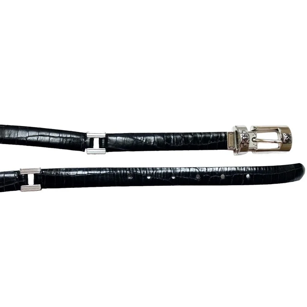 Vintage Brown & Black Reversible Belt